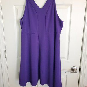 3X Torrid Purple Mini Dress